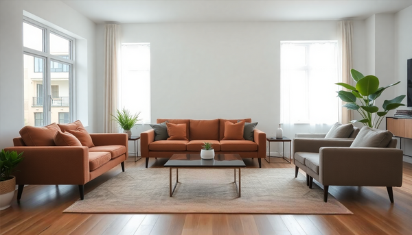 Ensure clear walking paths by leaving ample space between furniture